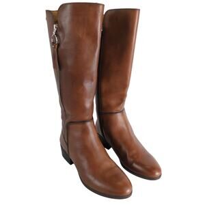 Pikolinos Daroca Tall Calf Leather Boots Women's 10-10.5 (41) Knee High Riding